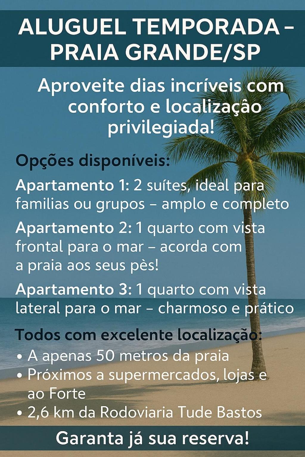 Apartamento Vista Para Praia Прая-Гранди Экстерьер фото